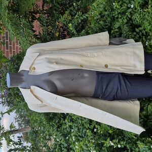 Misty Harbor (USA) Ladies Chic Vintage Cream "Any Weather" Trench Coat